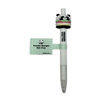 Panda Burger Plastic Novelty Pen, 6 in