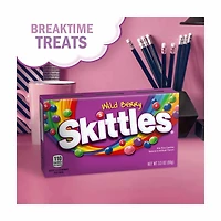 SKITTLES Wild Berry Chewy Candy Theater Box, 3.5 oz