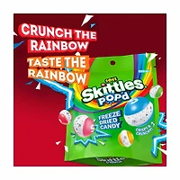 SKITTLES POP'd Sour Freeze Dried Candy, 5.5 oz