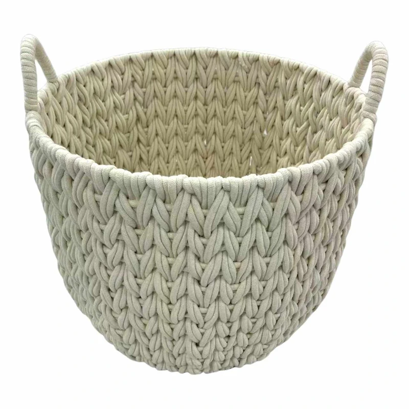 Cotton Rope Storage Basket, XXL