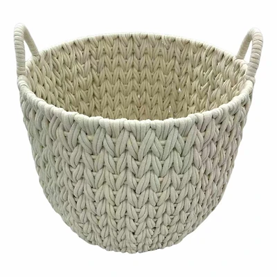 Cotton Rope Storage Basket, XXL