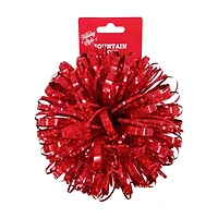 Holiday Style Christmas Fountain Bow, Assorted