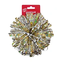 Holiday Style Christmas Fountain Bow, Assorted