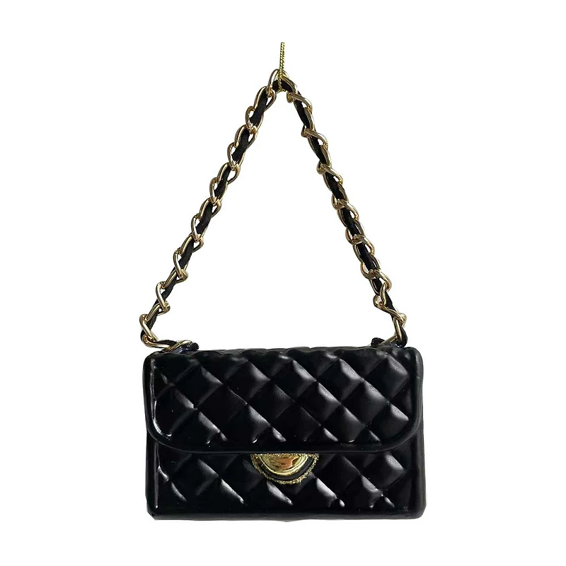 Purse Glass Ornament