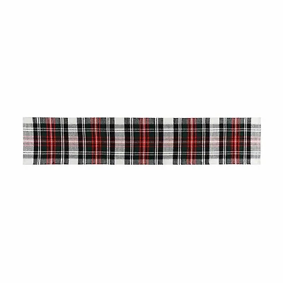 Christmas Plaid Table Runner, 72 in