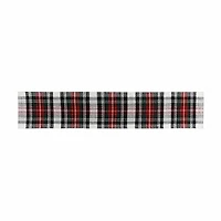 Christmas Plaid Table Runner, 72 in