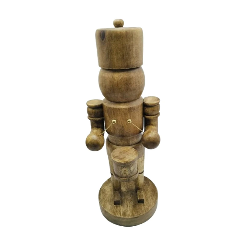 Mango Wood Nutcracker, 20 in