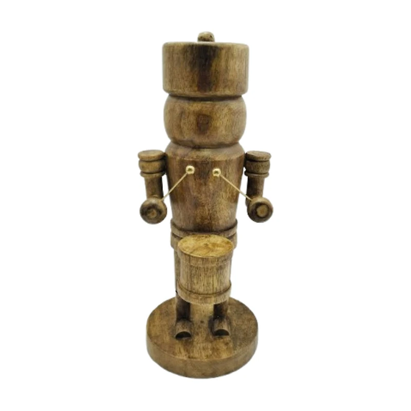 Mango Wood Nutcracker, 14 in