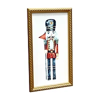 Nutcracker Framed Wall Art, 10 in x 18 in