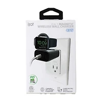 iJoy 2-In-1 43W Wireless Wall Charger With Apple Watch Charger