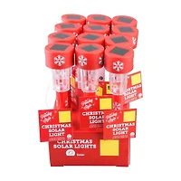 Holiday Style Christmas Solar Light Stake, 11 in