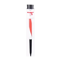 Holiday Style Christmas Snowman Solar Light Stake, 14.75 in