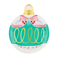 Christmas Fun Ornament-Shaped Dessert Plates, 8 ct, 8.25 in