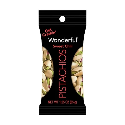 Wonderful Sweet Chili In Shell Pistachios, 1.25 oz
