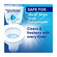 Soft Scrub In-Tank Toilet Cleaner Duo-Cubes, Sapphire Waters, 4 Count