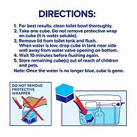 Soft Scrub In-Tank Toilet Cleaner Duo-Cubes, Sapphire Waters, 4 Count