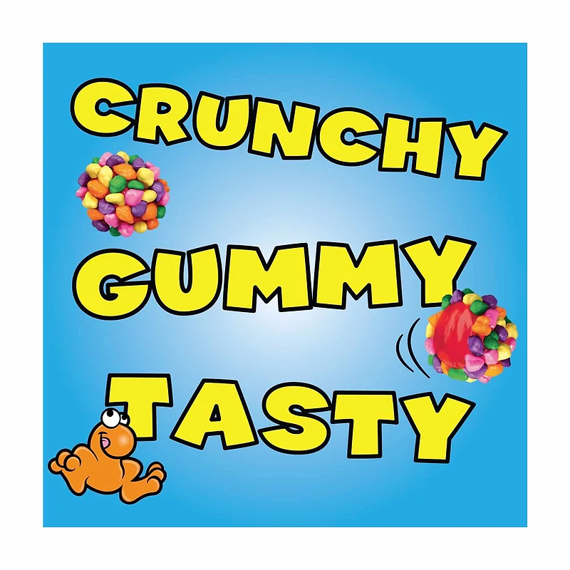 NERDS Gummy Clusters, Candy, Rainbow, Crunchy and Gummy, 3 oz