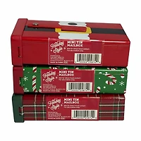 Holiday Style Christmas Mini Tin Mailbox, Assorted