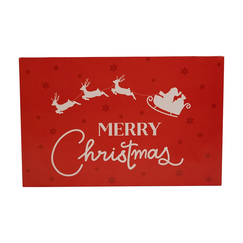 Christmas Printed Robe Gift Box, 3 pk