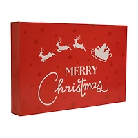 Christmas Printed Robe Gift Box, 3 pk