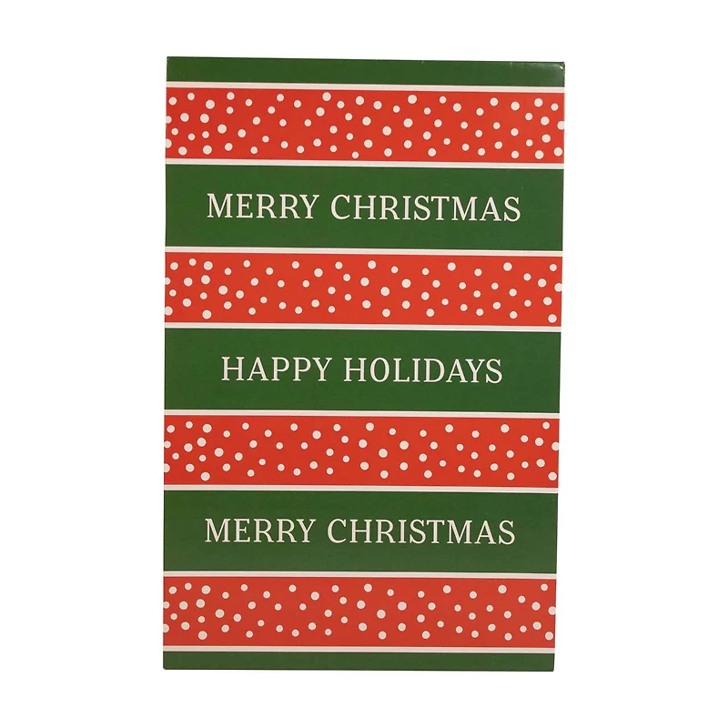 Christmas Printed Robe Gift Box, 3 pk