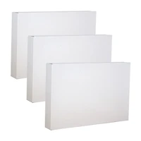 Christmas Robe Gift Box, White, 3 pk