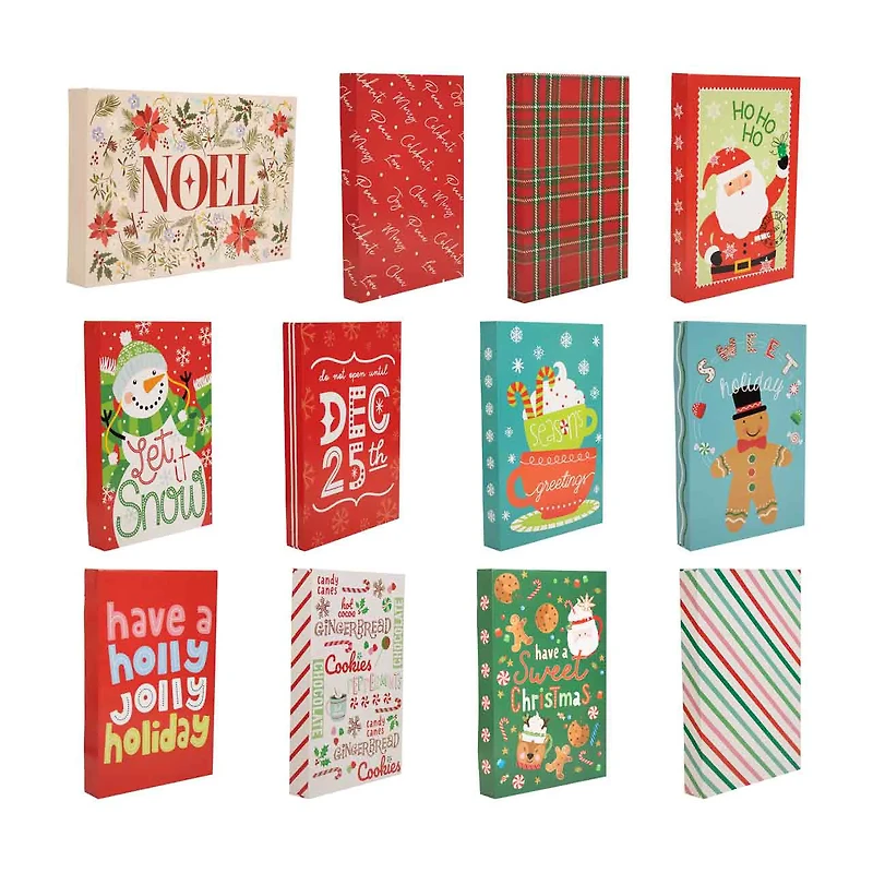 Christmas Printed Shirt Gift Box, 3 pk, Assorted