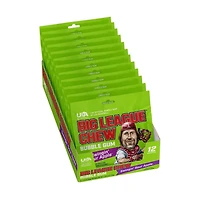Big League Chew Bubble Gum Swingin’ Sour Apple, 2.12 oz