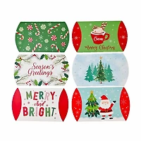 Christmas Pillow Boxes, Small, 4 pk