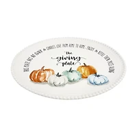 Ceramic Giving Plate, 14 in