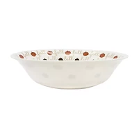 "Fall" Pumpkins Melamine Cereal Bowl, 9 in