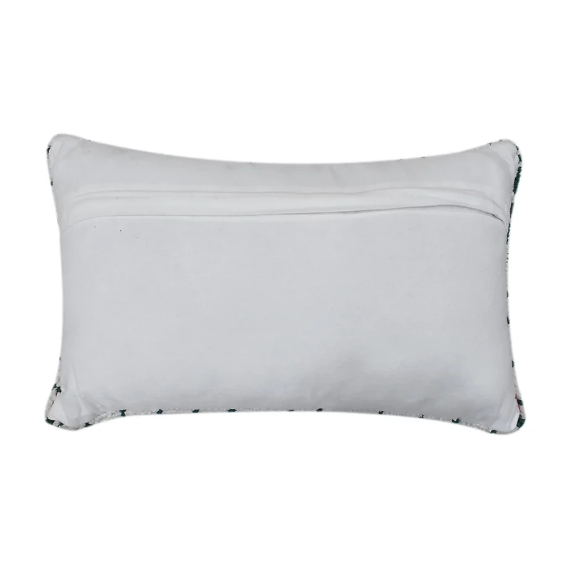 "Merry & Bright" Knit Christmas Pillow, 12 in x 20 in