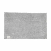 Light Gray Bath Rug, 21 in x 34 in