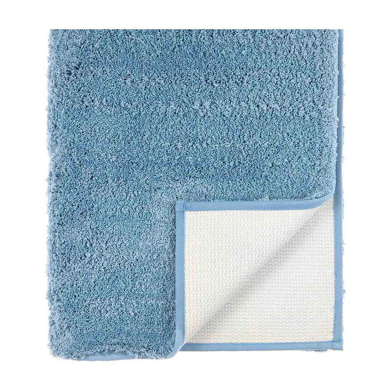 Light Blue Bath Rug, 22 in x 60 in