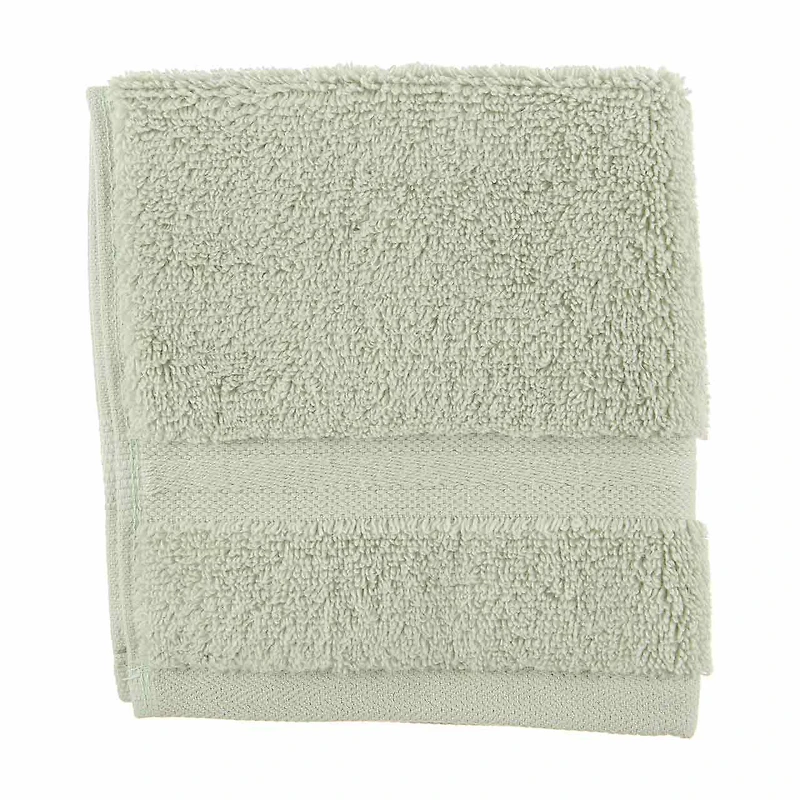 Green Wash Cloth, 13 in x 13 in