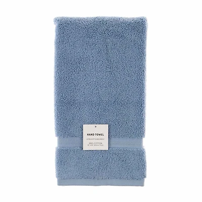 Blue Hand Towel, 16 in x 28 in