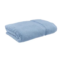 Cotton Bath Towel, Blue, 30 in x 56 in
