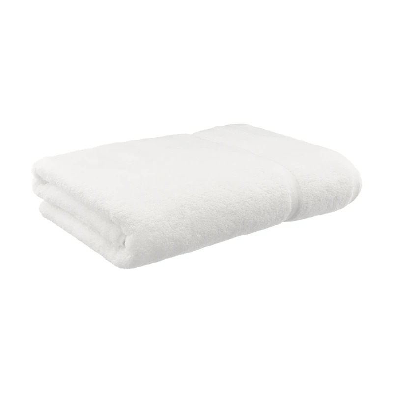Cotton Bath Sheet, White, 34 in x 64 in