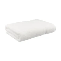 Cotton Bath Sheet, White, 34 in x 64 in
