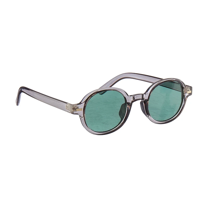 Eye-d-ology Clear Circle Sunglasses