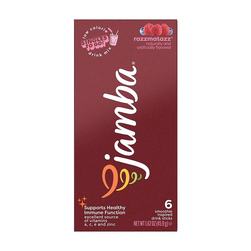Jamba Drink Sticks Razzmatazz 6ct (Vitamin & Immunity)