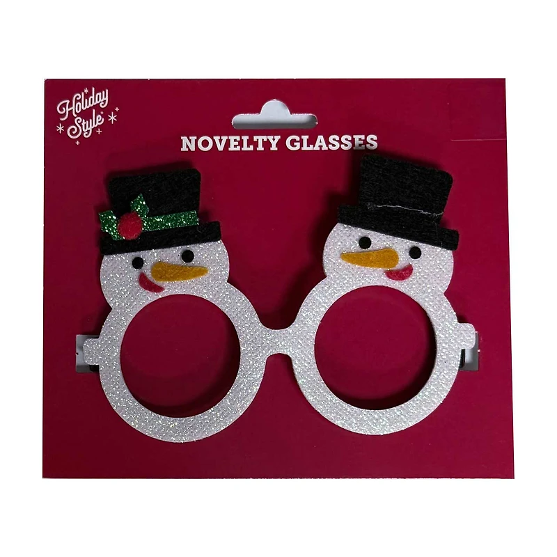 Holiday Style Christmas Novelty Glasses