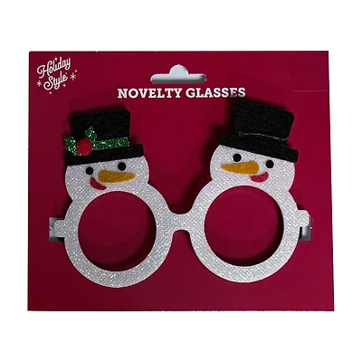 Holiday Style Christmas Novelty Glasses