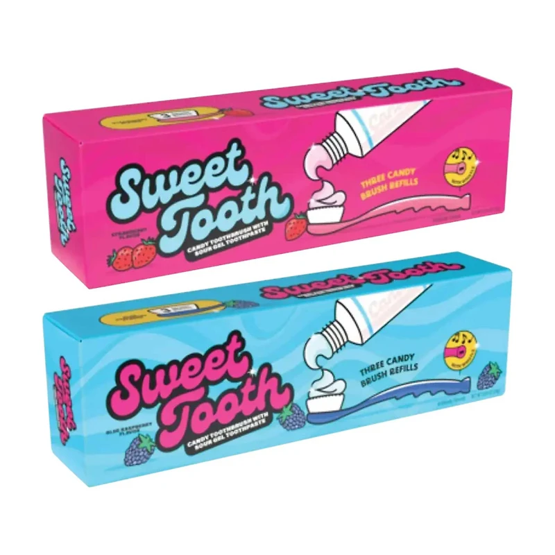 Sweet Tooth Candy Toothbrush, 1.12 oz, Assorted