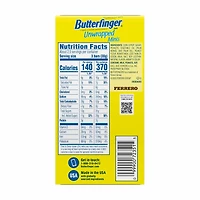 BUTTERFINGER BITES Bite-Sized Peanut-Buttery Bars, 3.5 Ounce Movie Theater Box