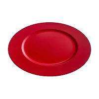 Charger Plate, Matte Red