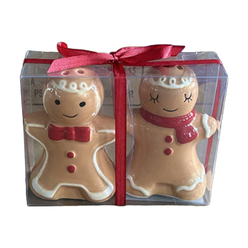 Gingerbread man Shaped Salt & Pepper Shaker