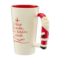 "Dear Santa, I've Been Good" Christmas Mug with Handle