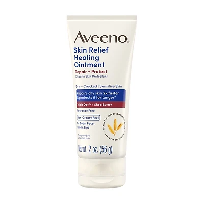 Aveeno Skin Relief Healing Ointment, Fragrance-Free, 2 oz