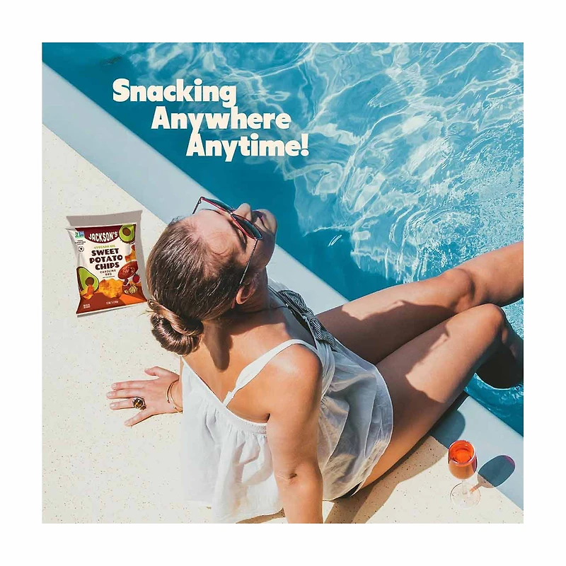 Jackson's Sweet Potato Chips, Carolina BBQ, 2.5 oz